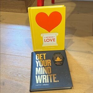 Yellow and Black Hardcover Books